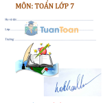 Bộ 150 đề thi HSG Toán Lớp 7 – Hồ Khắc Vũ đầy đủ