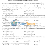 Đề thi HK2 Toán 12 năm 2018–2019 trường THPT Bùi Thị Xuân – TP.HCM