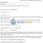 Đề thi học kì 1 Toán 11 – THPT chuyên Lê Hồng Phong TP.HCM (2020–2021)