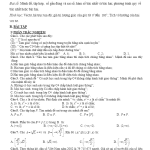 Đề cương ôn thi HK1 Toán 10 năm học 2019 – 2020 – THPT Kim Liên