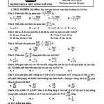 Đề thi giữa HK2 môn Toán 8 năm 2025 – 2026 tại Trường Lương Thế Vinh – Hà Nội